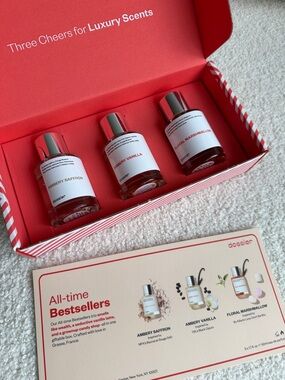 Dossier All-Time Bestsellers Fragrance Set — Red